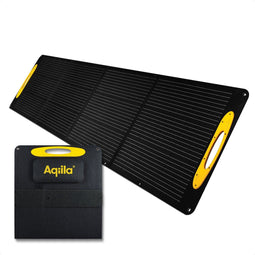 Aqiila Sunbird P200 - Opvouwbaar Zonnepaneel 200W Monokristallijn IP65 Waterbestendig - Zwart
