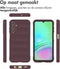 imoshion Hoesje - Geschikt voor Samsung Galaxy A15 (5G) / A15 (4G) - EasyGrip Backcover - Aubergine