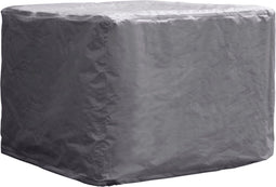 Perel Buitenhoes voor tuinset, grijs, kubus, 95 cm x 95 cm x 70 cm