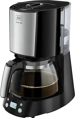 Melitta Enjoy Top Timer - Elektrisch koffiezetapparaat - 1,25L - Zwart