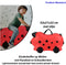 Relaxwonen Kinderkoffer - Hardcase - Op wieltjes - Rood