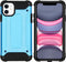 iMoshion Hoesje Geschikt voor iPhone 11 Hoesje - iMoshion Rugged Xtreme Backcover - Lichtblauw