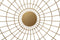 Hearthome & Living - Bijzettafel Nouk - Zwart/Goud - 49,5x49,5x37cm (LxBxH)