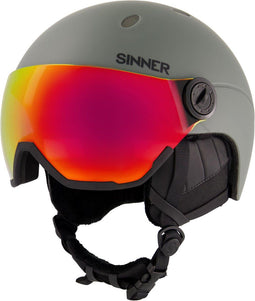Sinner TITAN VISOR - Skihelm - In-Mold constructie - Mos Groen - Maat L
