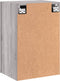 vidaXL - Tv-wandmeubels - 2 - st - 40,5x30x60 - cm - hout - grijs - sonoma