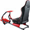 Oplite GT3 Superfast V2 - Racesim-chassis - Verstelbare kunstlederen stoel - Rood Zwart
