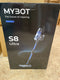 MYBOT S8 Ultra - Steelstofzuiger - Dweilfunctie - 430W - 30Kpa - 3 Zuigniveaus - Zakloos - Zwart