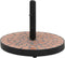 vidaXL - Parasolvoet - vierkant - 12 - kg - terracottakleurig - wit