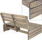 Pro Garden Tuinbank - Palletbank - 2-zits - Grey Wash
