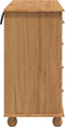 vidaXL - Ladeblok - 'ASKIM'Honingbruin - 91x40x79 - cm - Massief - Grenenhout