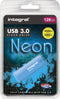 Integral Neon 3.0 - USB 3.2 Flash Drive - 128GB - Blauw