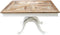 Riviera Maison Eettafel - Château Belvédère Dining Table - 150x150 cm - Wit