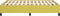 vidaXL - Bedframe - zonder - matras - 140x200 - cm - stof - groen