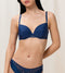 Triumph Vivid Spotlight - Dames Beha - Ondersteuning voor grotere cupmaten - Deep Water