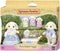 Sylvanian Families 5735 Familie Bloemen Hangoor Konijn- 5 fluweelzachte speelfiguren