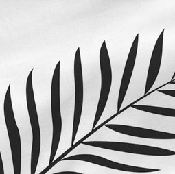 Kussensloop Foliage | Blanc