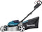 Makita DLM463PT2 - Accu grasmaaier - 46 cm maaibreedte - Geschikt voor 800-1600 m² gazon