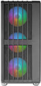 Mars Gaming MC-VAULT - Tower Behuizing - ATX Micro-ATX Mini-ITX - Gehard Glas Zwart