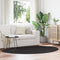 vidaXL - Tapijt - 'HUARTE'Korte - Pool - Zacht - en - Wasbaar - Zwart - 140x200 - cm