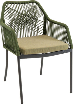 LES Akita - Tuinstoel - Stapelbaar en stevig - Groen