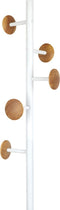 Kapstok Shiitake - Zwart - Hout - 174,5x28,5x28,5 cm