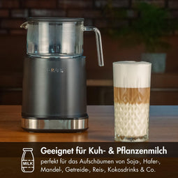 Graef MS902EU - Melkopschuimer - 6 programma's - Zwart