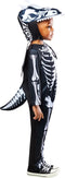 Rubies Skeleton Dragon Kinderkostuum - Jumpsuit met kopstuk vleugels en staart - Maat 3-4 Jaar (104)