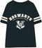 Dames-T-Shirt met Korte Mouwen Harry Potter Donkerblauw - S