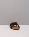 UGG Teague - Dames Slippers - Zacht leer - Black leather