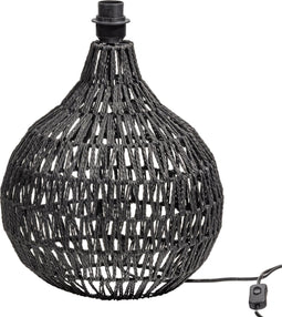 WOOOD Macy tafellampvoet - Zwart - 44x31x31