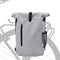 vidaXL - Fietstas - voor - Bagagedrager - 20 - L - Grijs - 31x13x58 - cm
