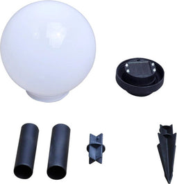 vidaXL Tuinpadlampen 4 st met grondpin LED 30 cm