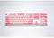 Ducky One 3 - Mechanisch Toetsenbord - Hot-Swappable MX Brown - Wit/Roze