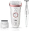 Braun Silk-épil 9 9-890 - Epilator - Micro-Grip pincettechnologie - Wit/Roségoud
