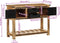 vidaXL - Wandtafel - 100x35x75 - cm - massief - mangohout
