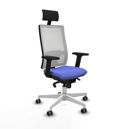 Bureaustoel Piqueras y Crespo 2D026G1 Licht Blauw