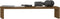 vidaXL - Monitorstandaard - 50x27x10 - cm - massief - grenenhout - honingbruin
