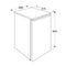 ETNA KKV856WIT - Koelkast - Tafelmodel - 56 cm breed - Wit