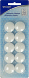 Westcott magneten - Ø 25x11,8mm - wit- 10 stuks - AC-E10808