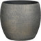 Mica Decorations Morgan Bloempot - 28x28x26 cm - Terra - Donkergrijs