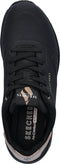 Skechers Uno - Golden Air - Dames Sneakers - Zwart - Maat 41