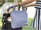 Organizer tas voor kinderwagen Mi bollito Zwart Vichy 10 x 35 x 35 cm