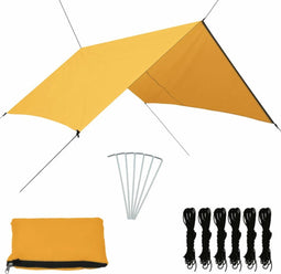 vidaXL - Afdekzeil - 3x2,85 - m - geel