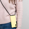 iMoshion Hoesje Geschikt voor Samsung Galaxy S20 FE Hoesje Met Koord - iMoshion Color Backcover met koord - Geel