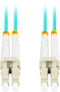 Lanberg FO-LULU-MD31-0050-TQ - OM3 Multimode Duplex Glasvezelkabel - 10 Gbps tot 300m - Turquoise - 5m