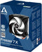 ARCTIC Freezer 7 X - Koelset - Actieve fan 92mm - Aluminium Zwart Wit