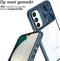 imoshion Hoesje Geschikt voor Samsung Galaxy A34 (5G) Hoesje - imoshion Camslider Backcover - Donkerblauw