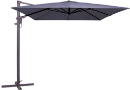 Zweefparasol monaco flex iii 3x3 m polyester sfr blue grade 6 zonwe...