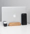 Oakywood Laptop Dock - Massief Eiken - Echt Hout Verticale MacBook/Laptop Standaard - Clean Desk Design
