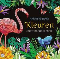 Kleurboek deltas tropical birds | 1 stuk